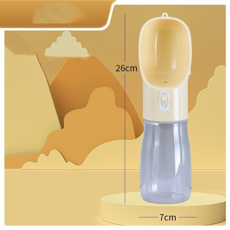 Dog Water Bottle Feeder Bowl Portable Water