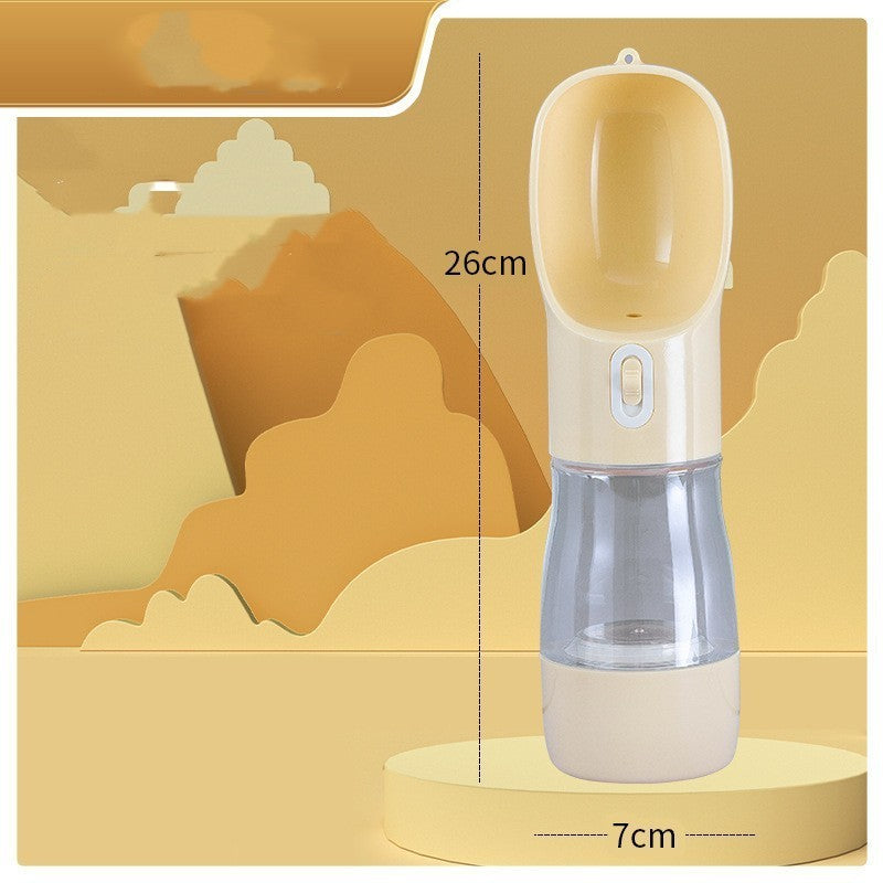 Dog Water Bottle Feeder Bowl Portable Water