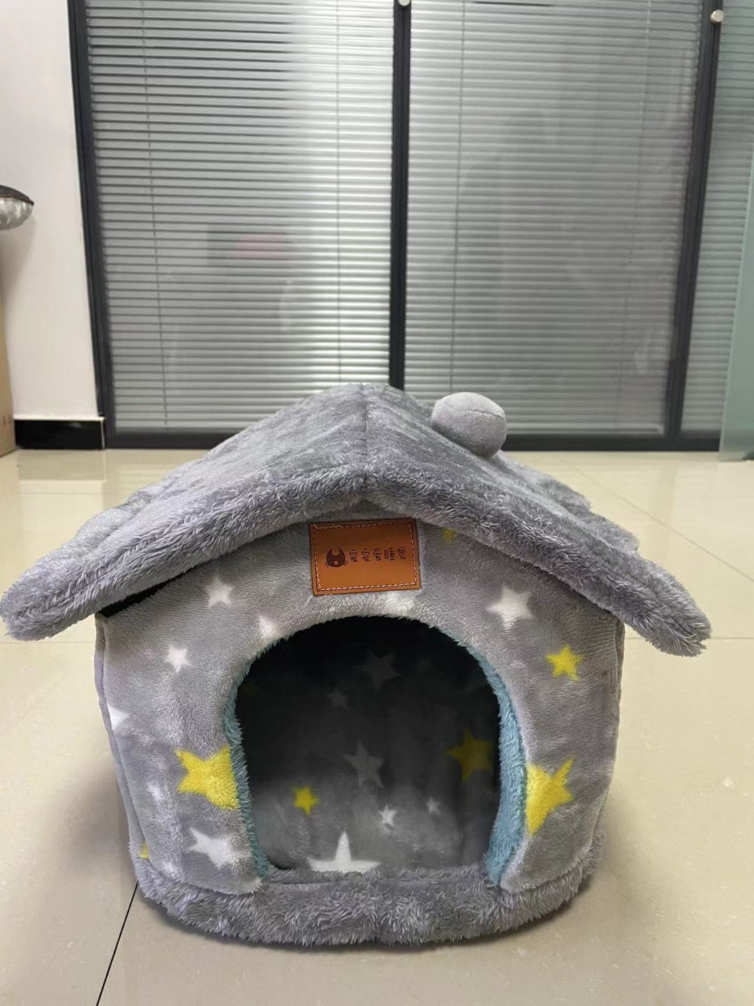 Foldable Dog House Pet Cat Bed Winter Dog Villa Sleep