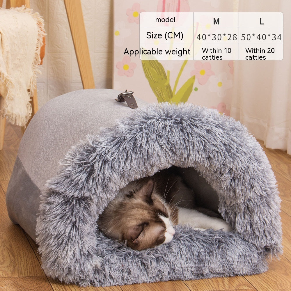 New Splice Portable Pet Nest Portable Autumn And Winter Warm